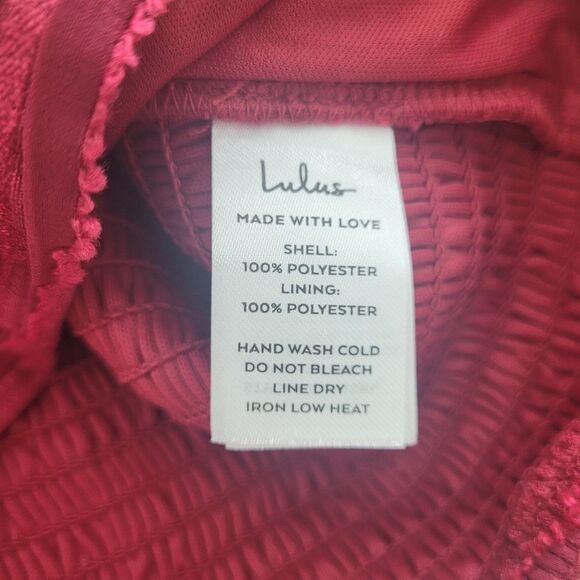 Lulus Red XS Top - Picture 5 of 5